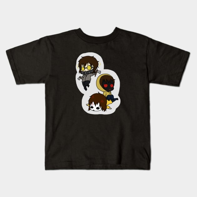 Creepypasta Proxies Kids T-Shirt by LillyTheChibi